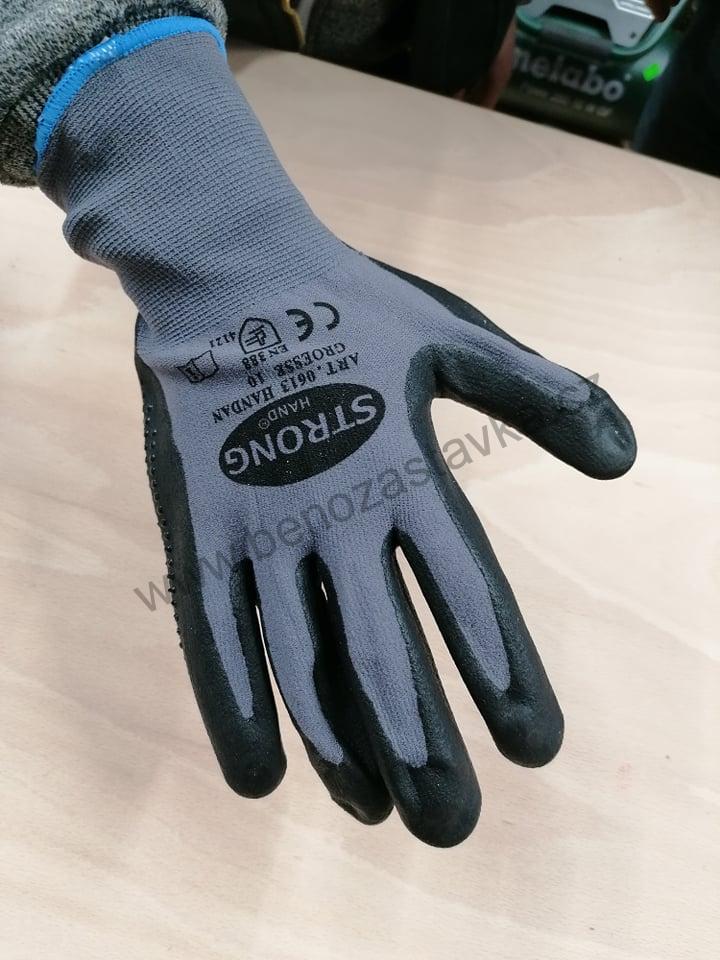 Rukavice - HANDAN - vel.10 - Nitril