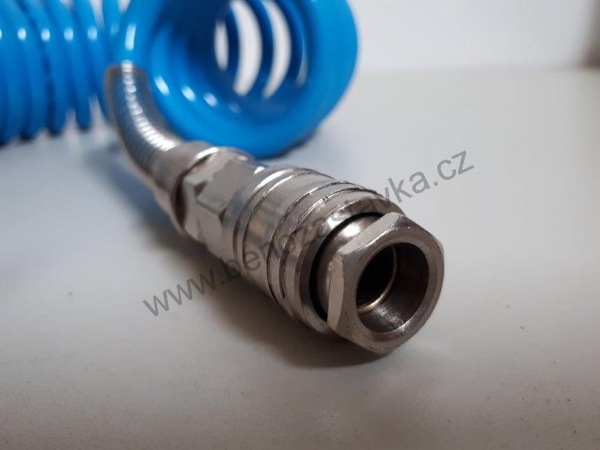 Vzduchová spirálová hadice 8/12mm - 7,5m