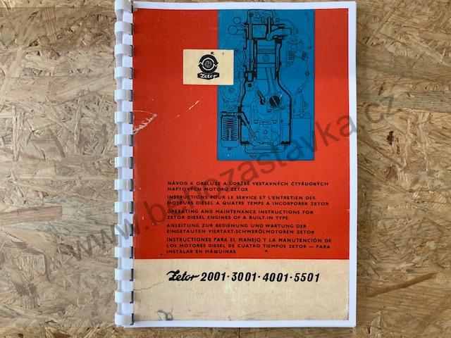 France - instructions d'utilisation et d'entretien pour Zetor 2001 3001 4001 5501