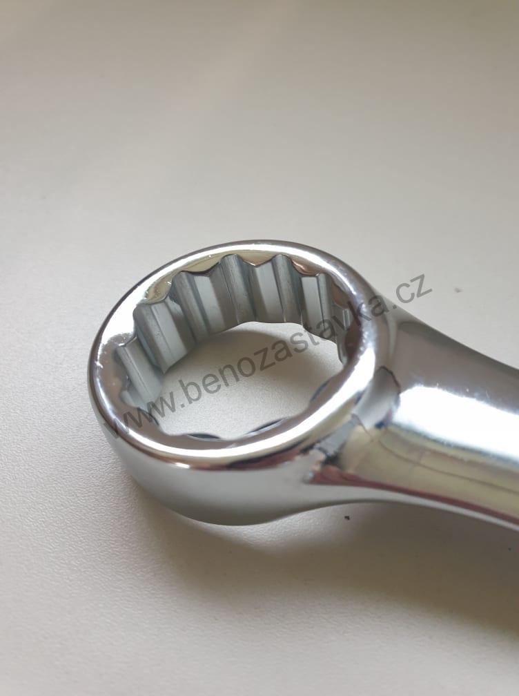 Očkoplochý klíč DIN 3113/leštěný - 34mm - FERVI