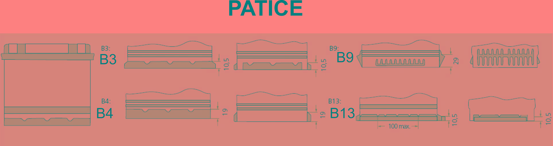 Autobaterie Endurance Line 12V 120Ah 1000A -330x173x240 - pro JOHN DEERE-bezúdrž.