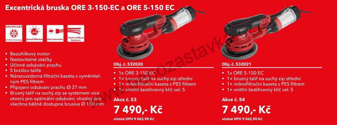 Excentrická bruska ORE 5-150-EC - FLEX