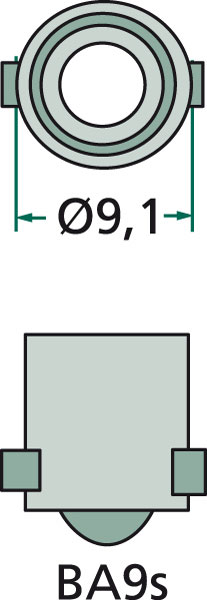 Žárovka 12V/2W BA