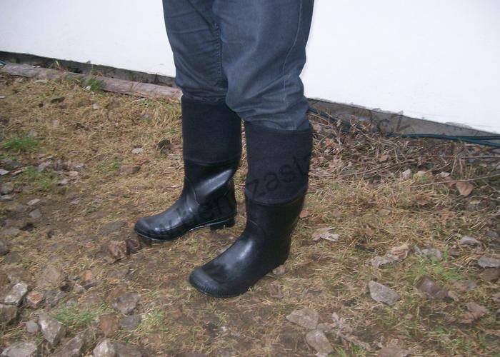 Holínky gumofilcové válené velikost 45/10