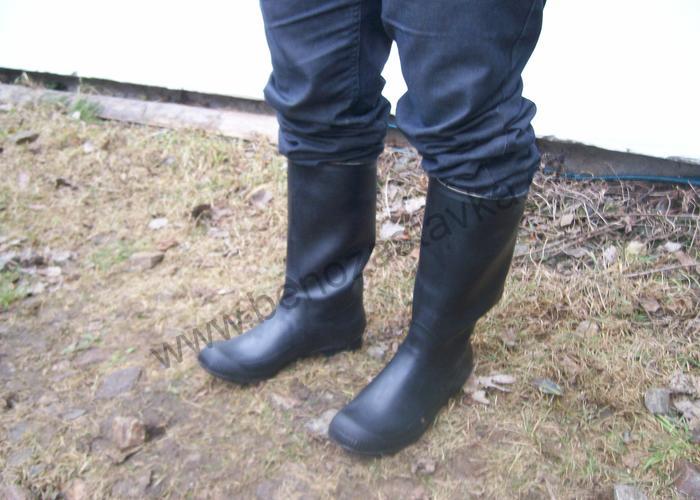 Holínky černé válené - Slovensko - velikost 47/12