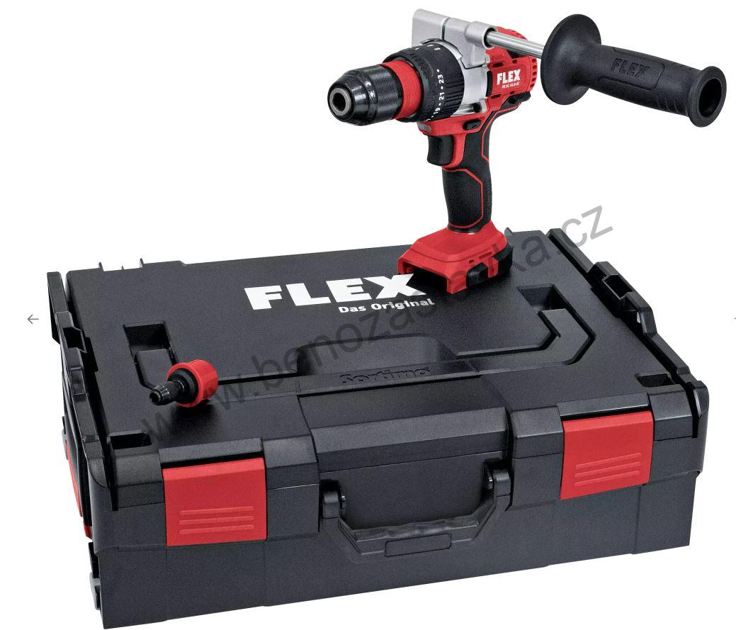 2rychlostní aku vrtací šroubovák s příklepem PD 2G 18.0-EC FS55BC/5.0 - FLEX