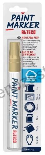 Fixa, popisovač ALTECO Paint Marker zlatý