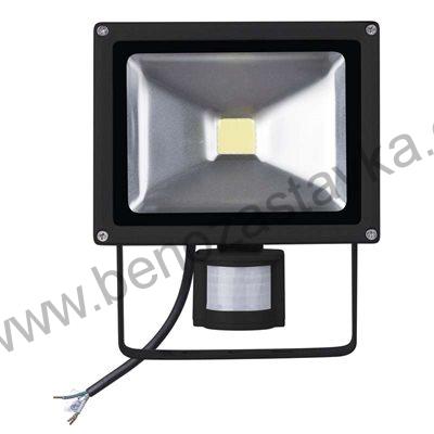 LED reflektor HOBBY s pohybovým čidlem, 20W neutrální bílá