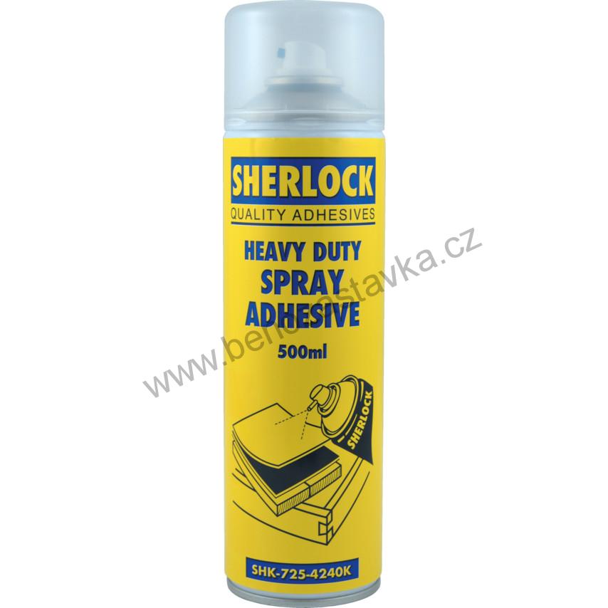 500ML - Lepidlo ve spreji - SHERLOCK HEAVY DUTY