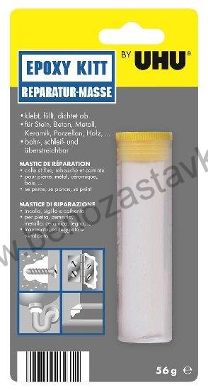Plastický kov - kovy/dřevo/keramika/kámen - 10 minut, 58 g - UHU REPAIR ALL
