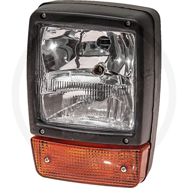 Hlavní světlomet pro JCB levé a pravé provedení - 12V55W / H3
