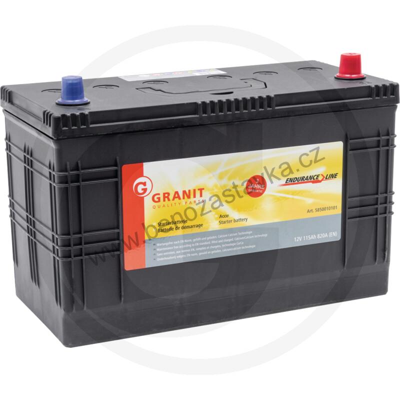 Autobaterie Endurance Line 12V 115Ah 820A - 346x176x233 - Bezúdržbová