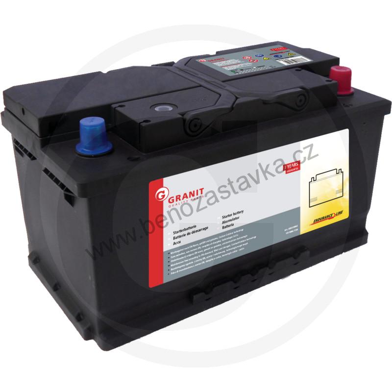 Autobaterie EFB 12V 80Ah 730A - 315x175x190