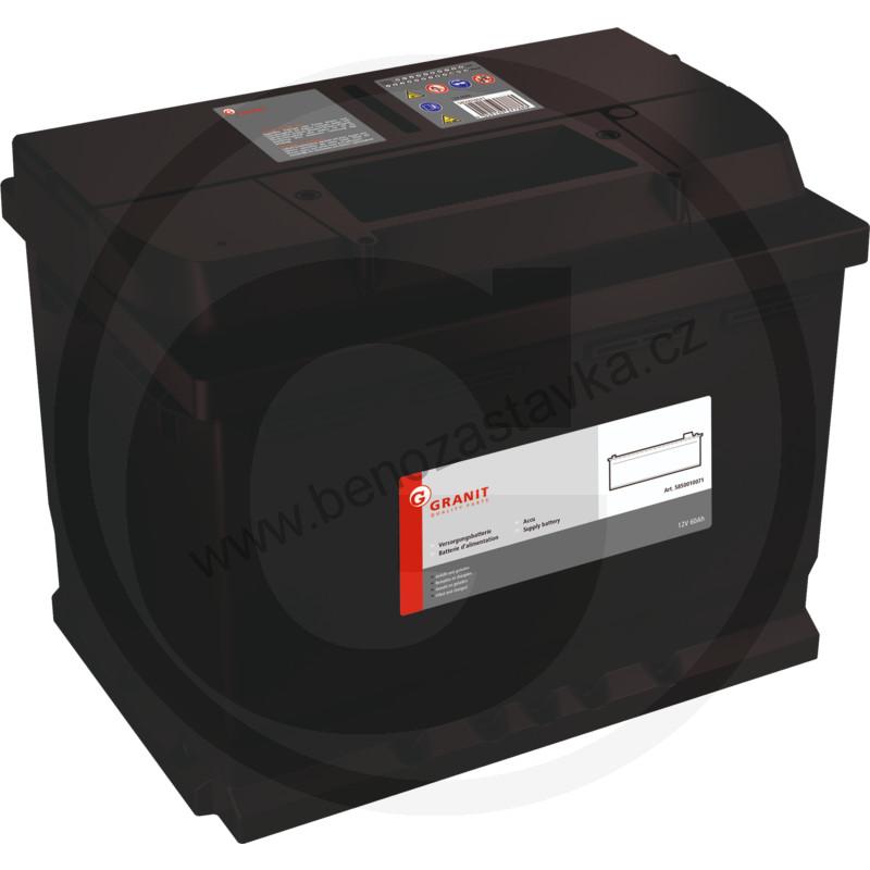 Autobaterie trakční 12V 60/48Ah - 242x175x190