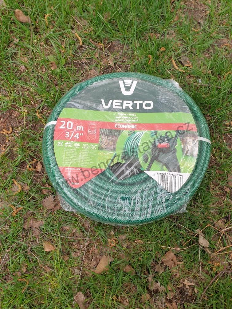 Zahradní hadice 20m 3/4" Verto Economic