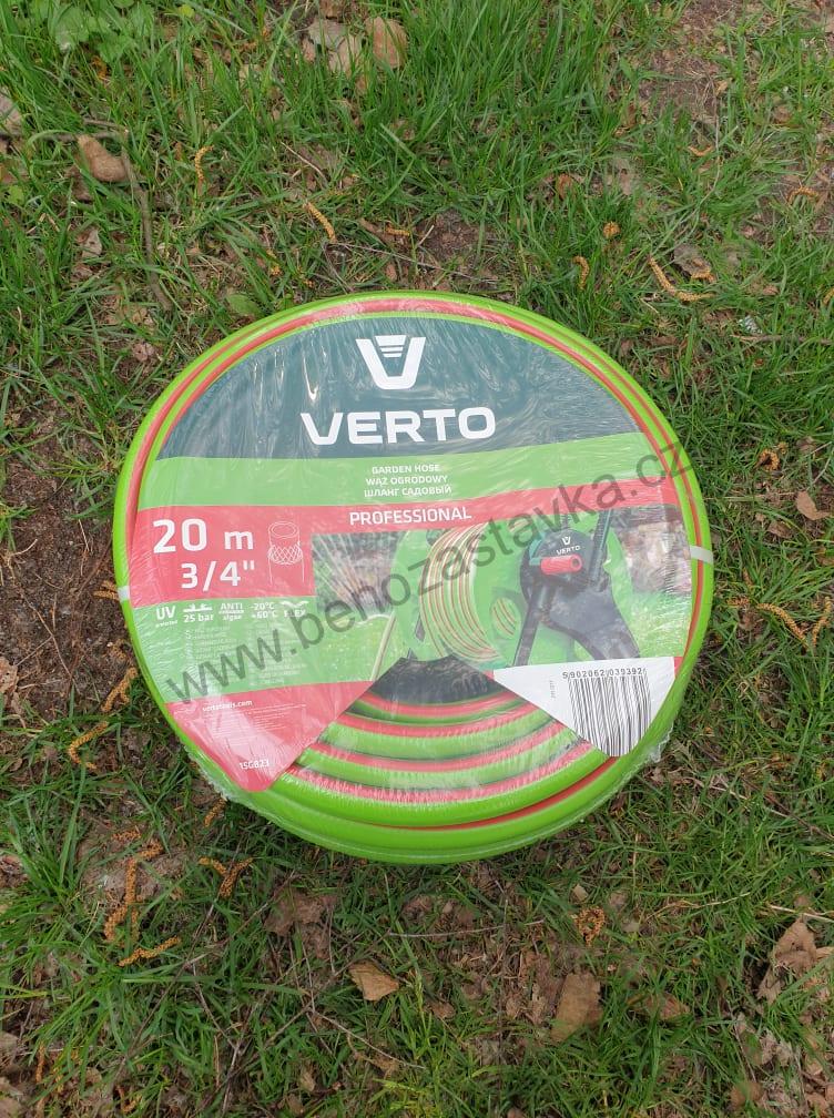 Zahradní hadice 20m 3/4" Verto Professional