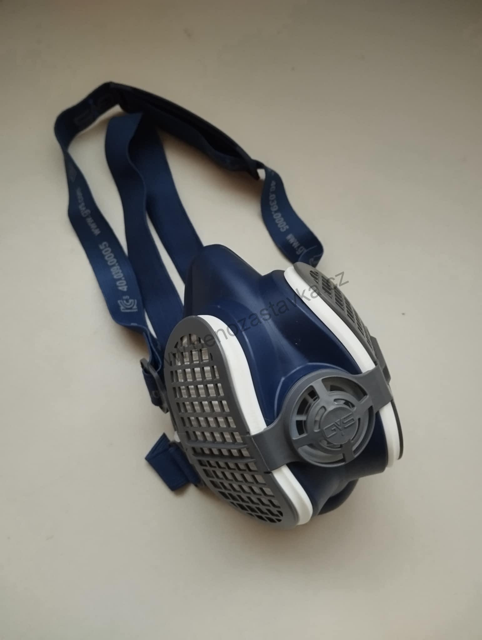 SET obličejová polomaska P3 + sada filtrů + pouzdro GVS ECLIPSE