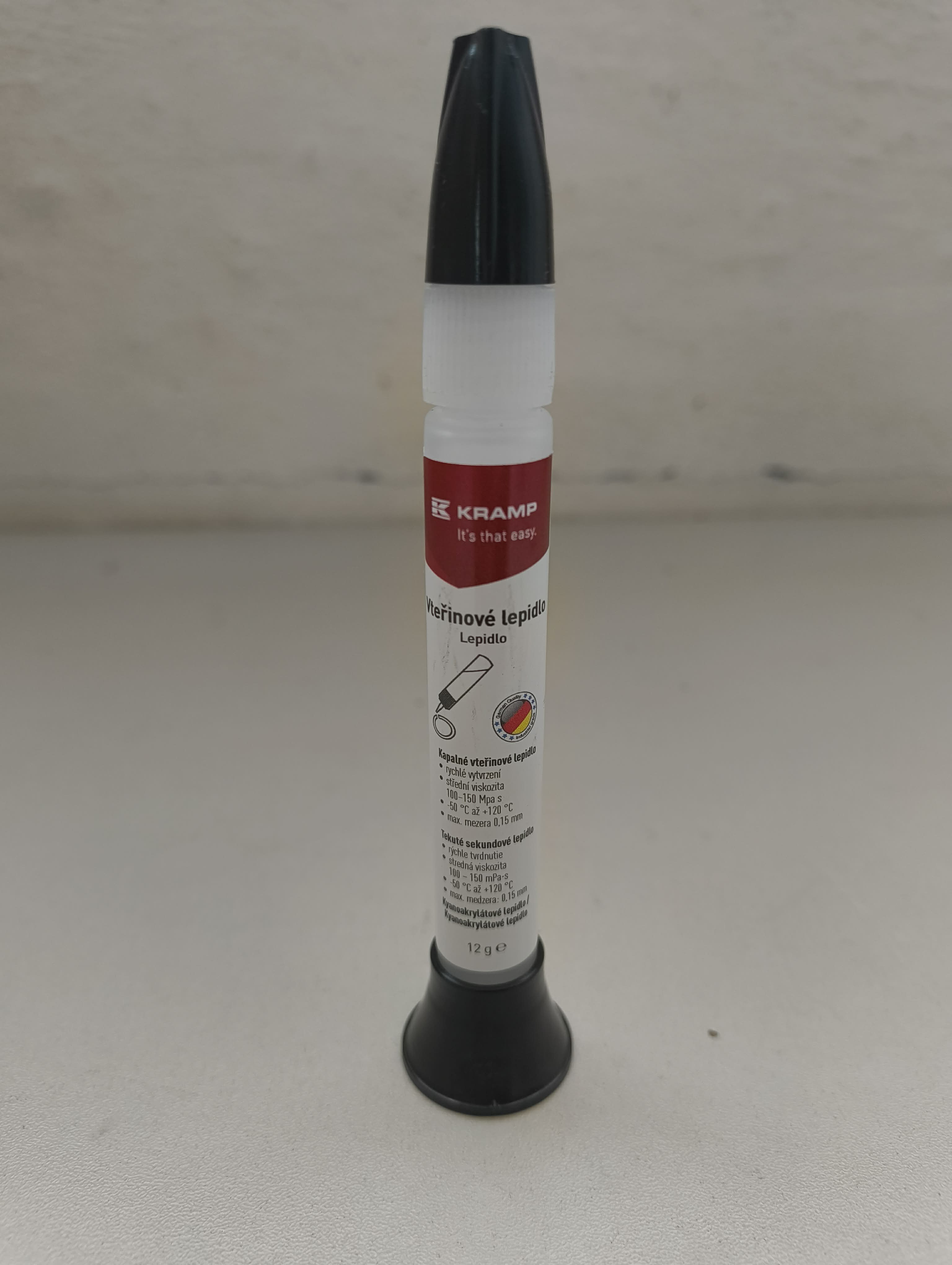 Vteřinové lepidlo na lepení o-kroužků - 12g