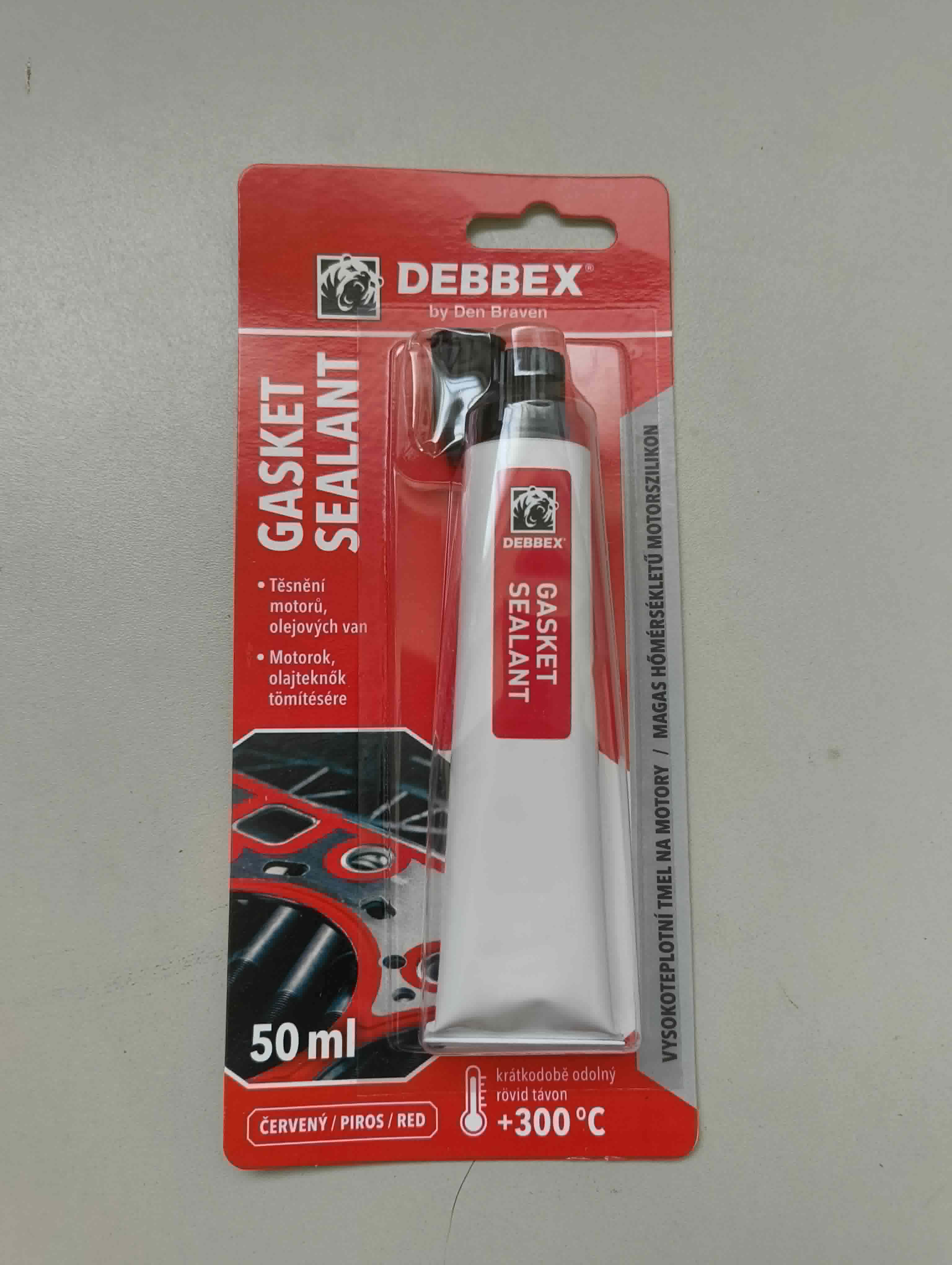 50ml - Silikon/tmel na motory vysokoteplotní - GASKET SEALANT
