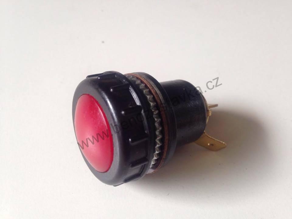Kontrolní lampa spínače  červená kontrolka - Zetor
