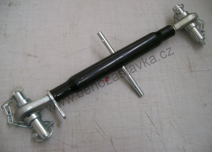 Třetí bod sada - horní táhlo regulátoru hydrauliky M27x3, 485mm 