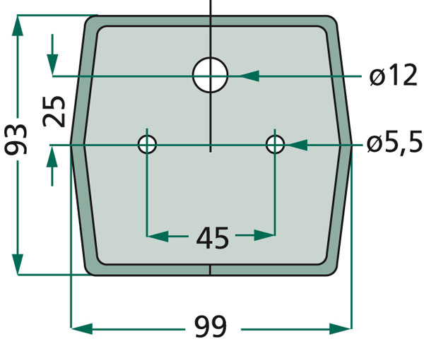 3 Funkční kabelové světlo mezikabel se zásuvkou