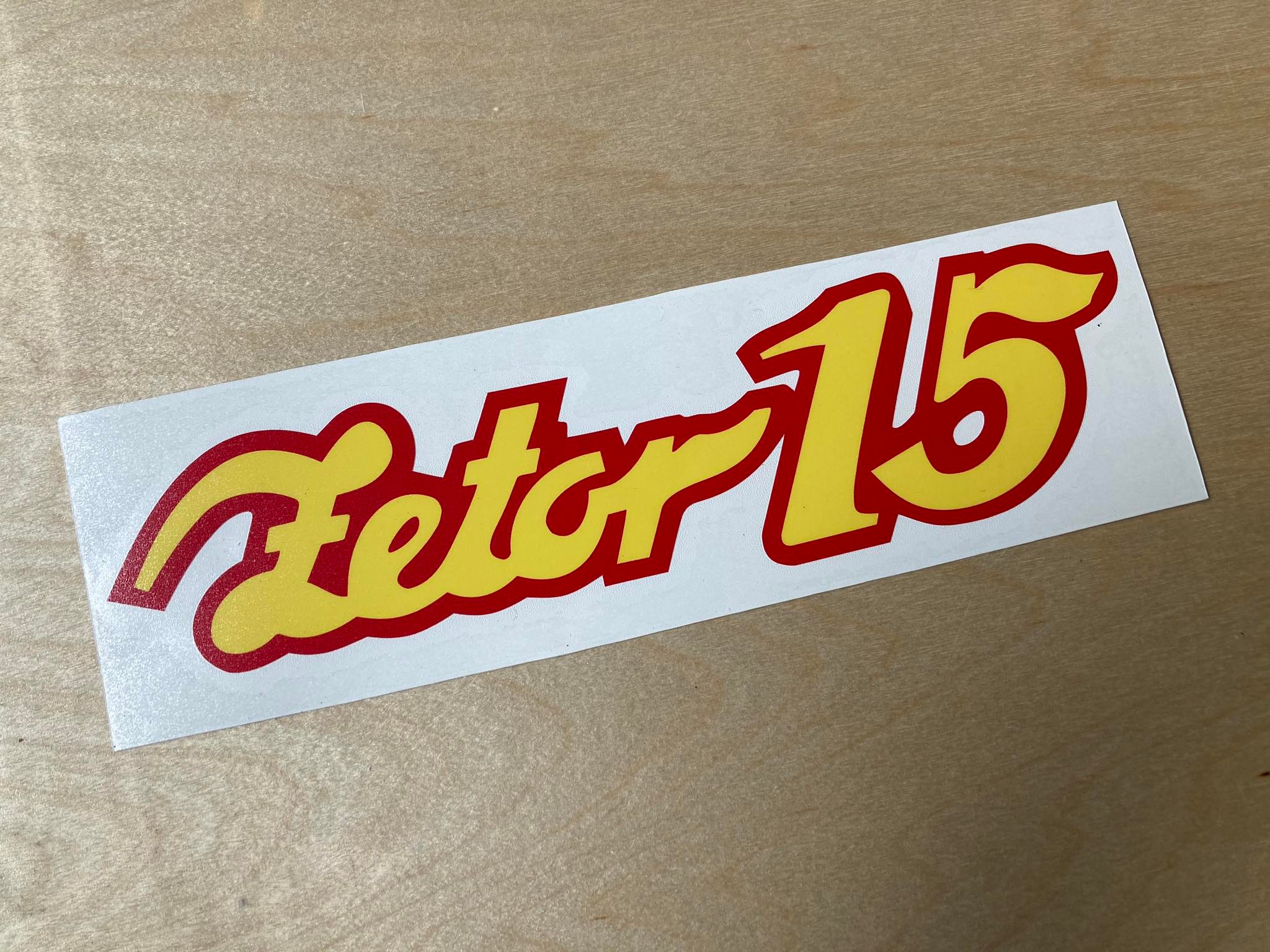 Nápis boční - Zetor 15