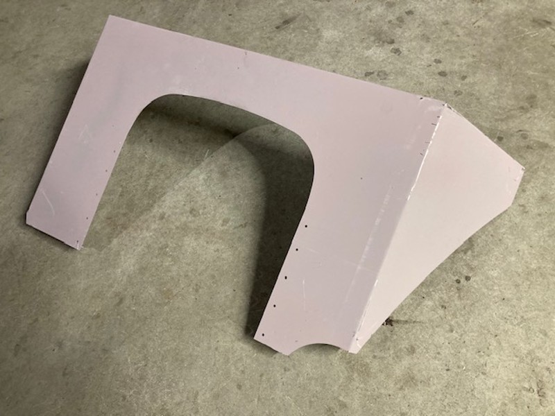 Předělovací plech mezi kabinou a motorem - Zetor 25 A/K