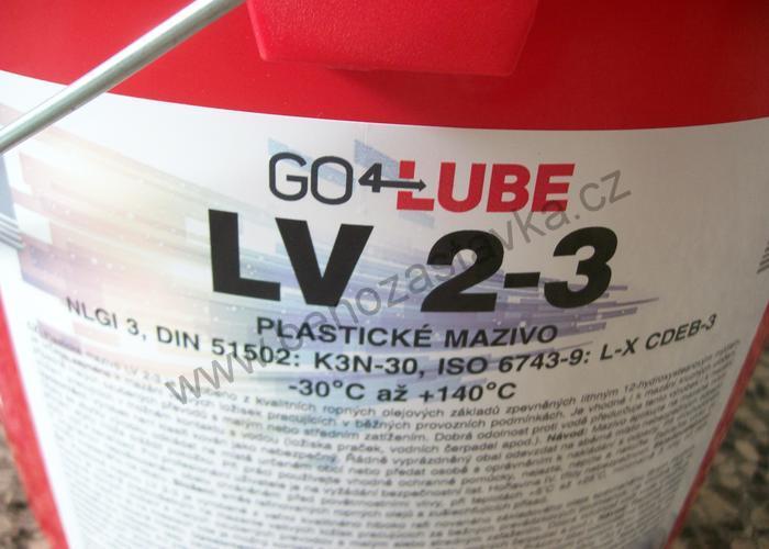 Plastické litné mazivo LV 2-3/8kg