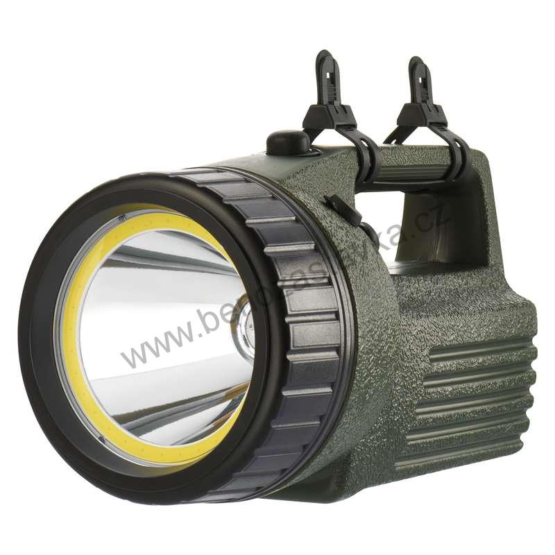 Nabíjecí svítilna LED + COB model 3810 10W