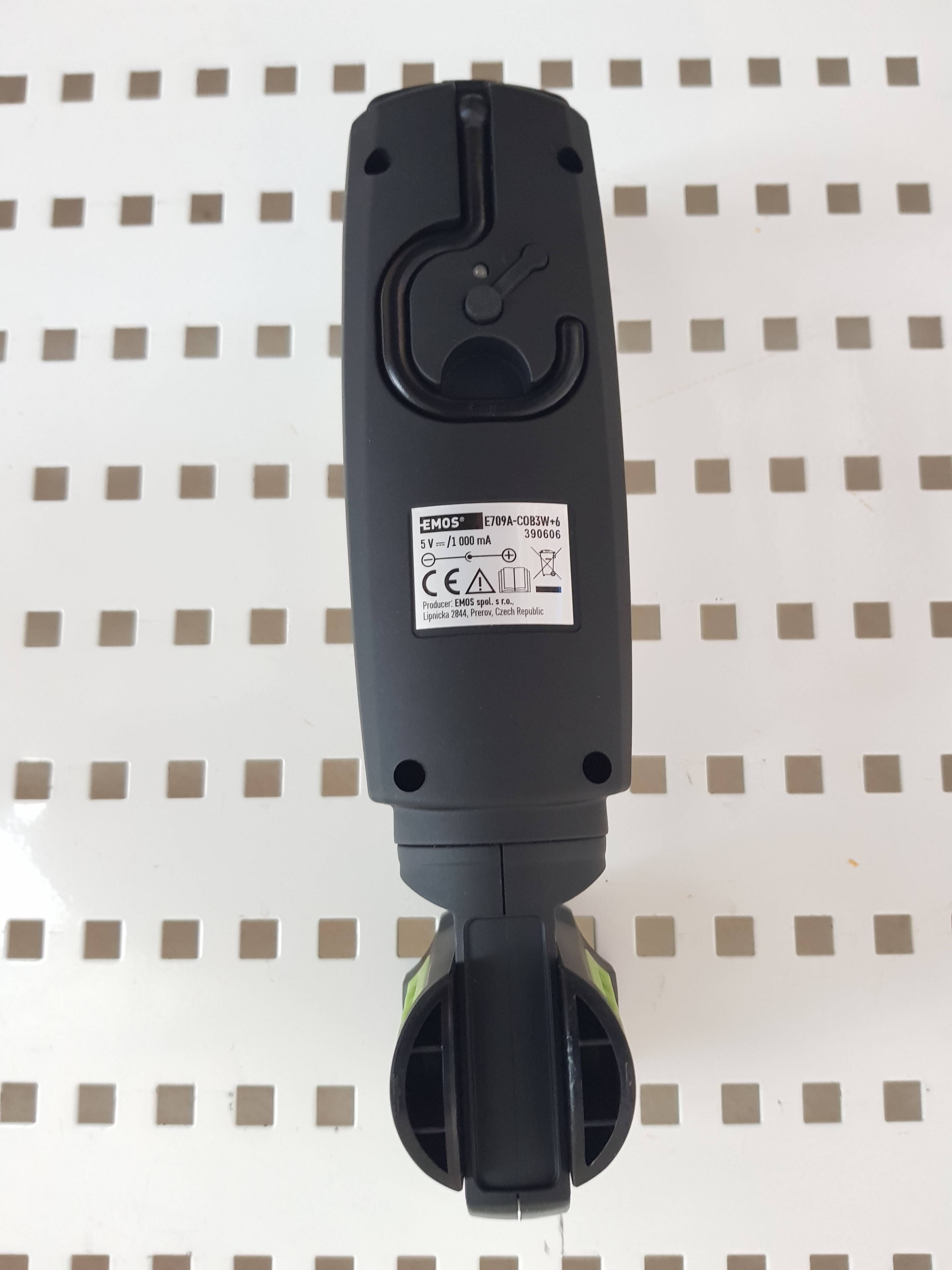 Nabíjecí svítilna LED P4518 + COB LED
