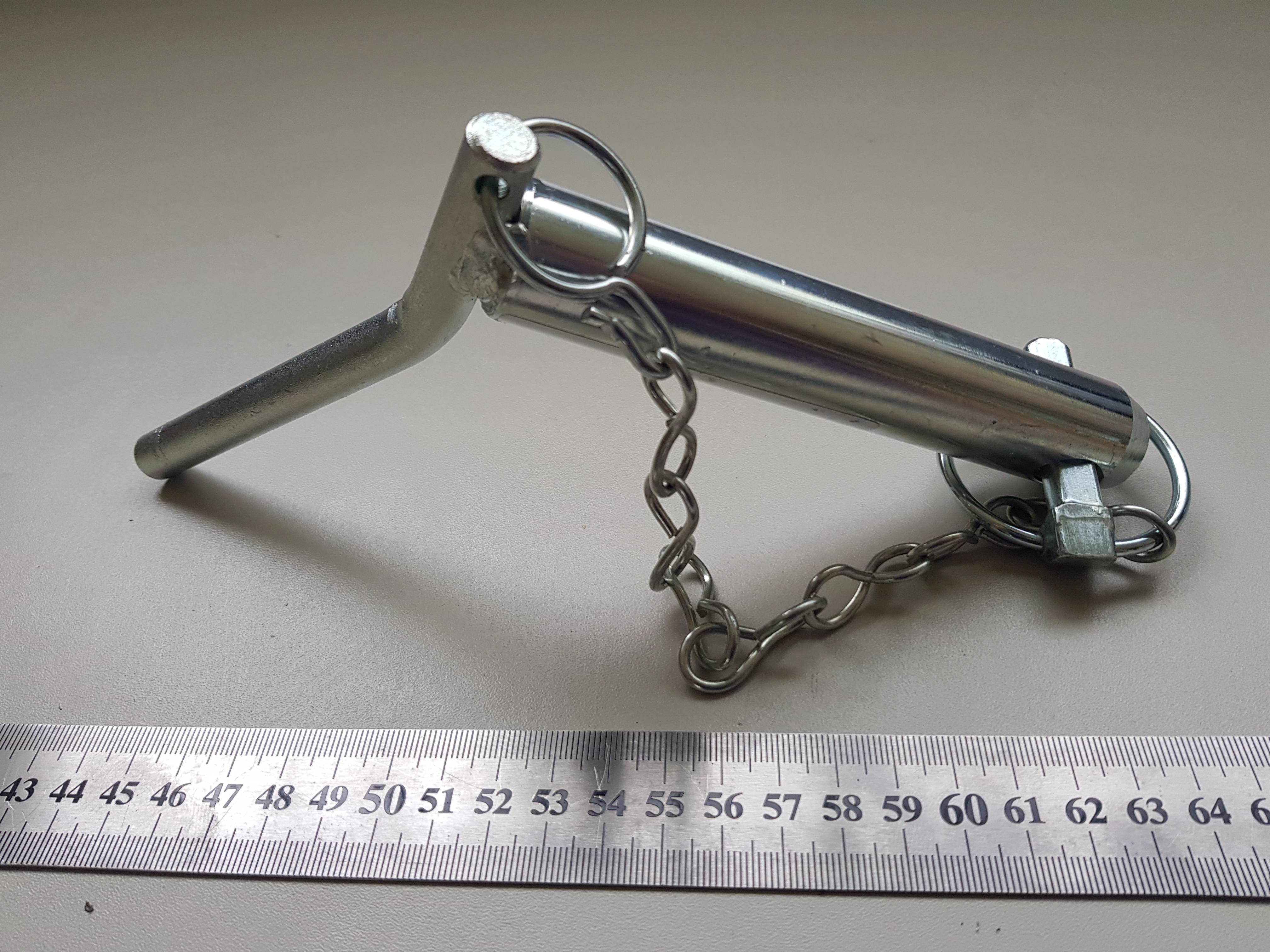 čep/kolík s pojistkou - KAT 2 - 25x12x123