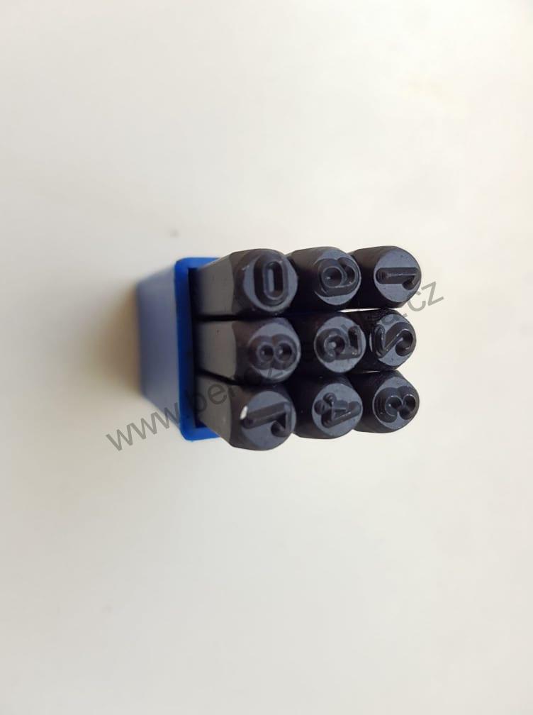 Raznice ruční -  čísla - 4.0 mm