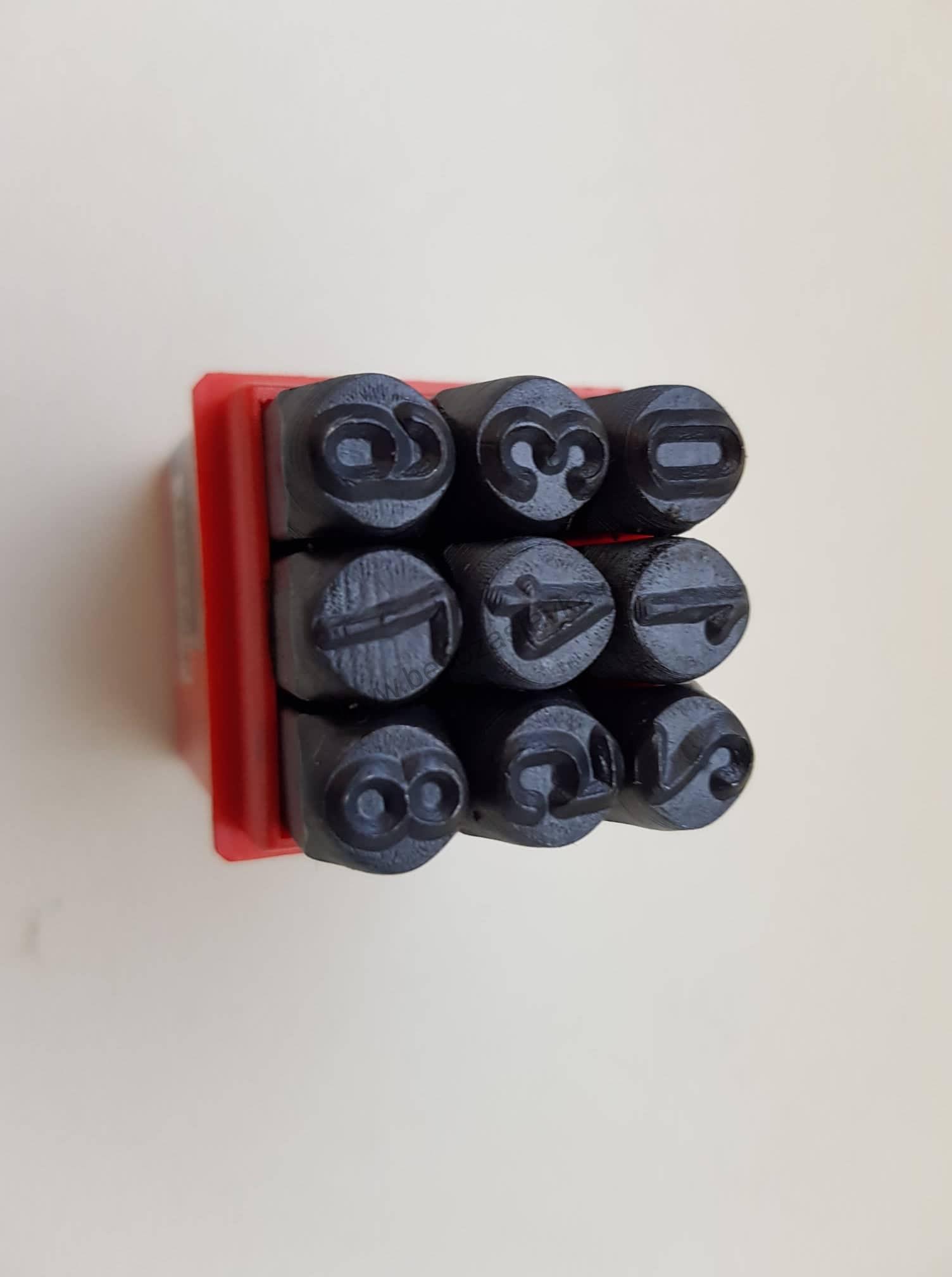 Raznice ruční -  čísla - 8.0 mm