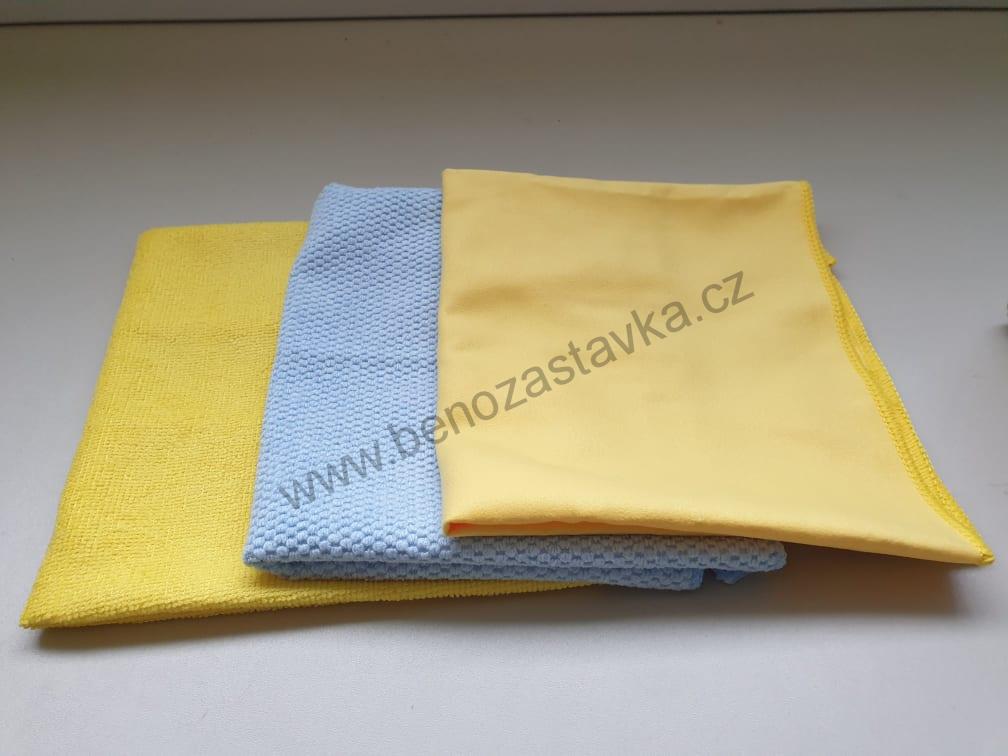 Sada utěrek z mikrovlákna - 3ks 