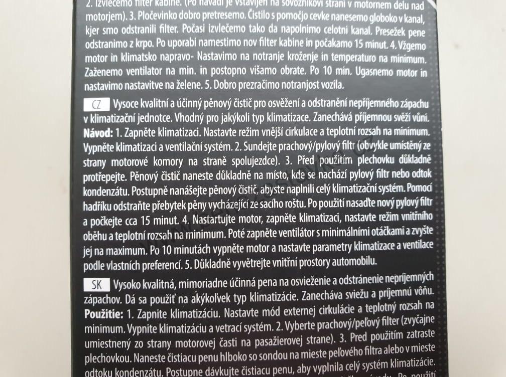 Čistič ventilů, karburátorů a vstřikovačů - 400 ml