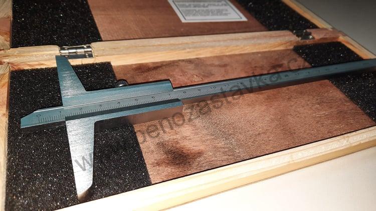 Hloubkoměr - 200 mm - DIN 862 - Fervi