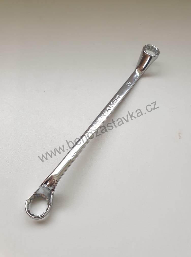 Sada vyhnutých klíčů DIN 838/leštěné - 6^32 mm - FERVI