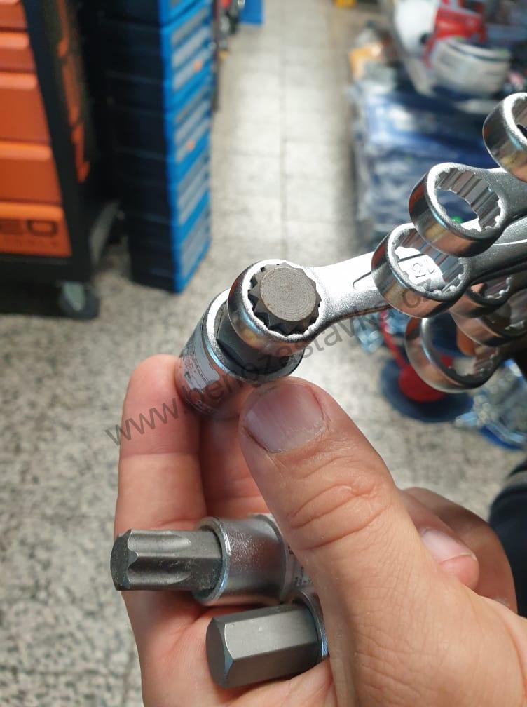 Sada očkoplochých klíčů Multilock - 6^19 mm - FERVI