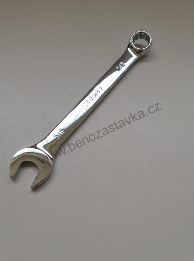 Sada očkoplochých palcových klíčů DIN 3113/leštěné - 1/4"^1" - FERVI
