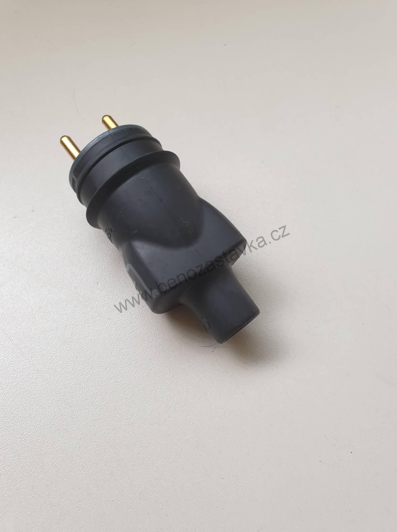 Vidlice gumová černá IP44