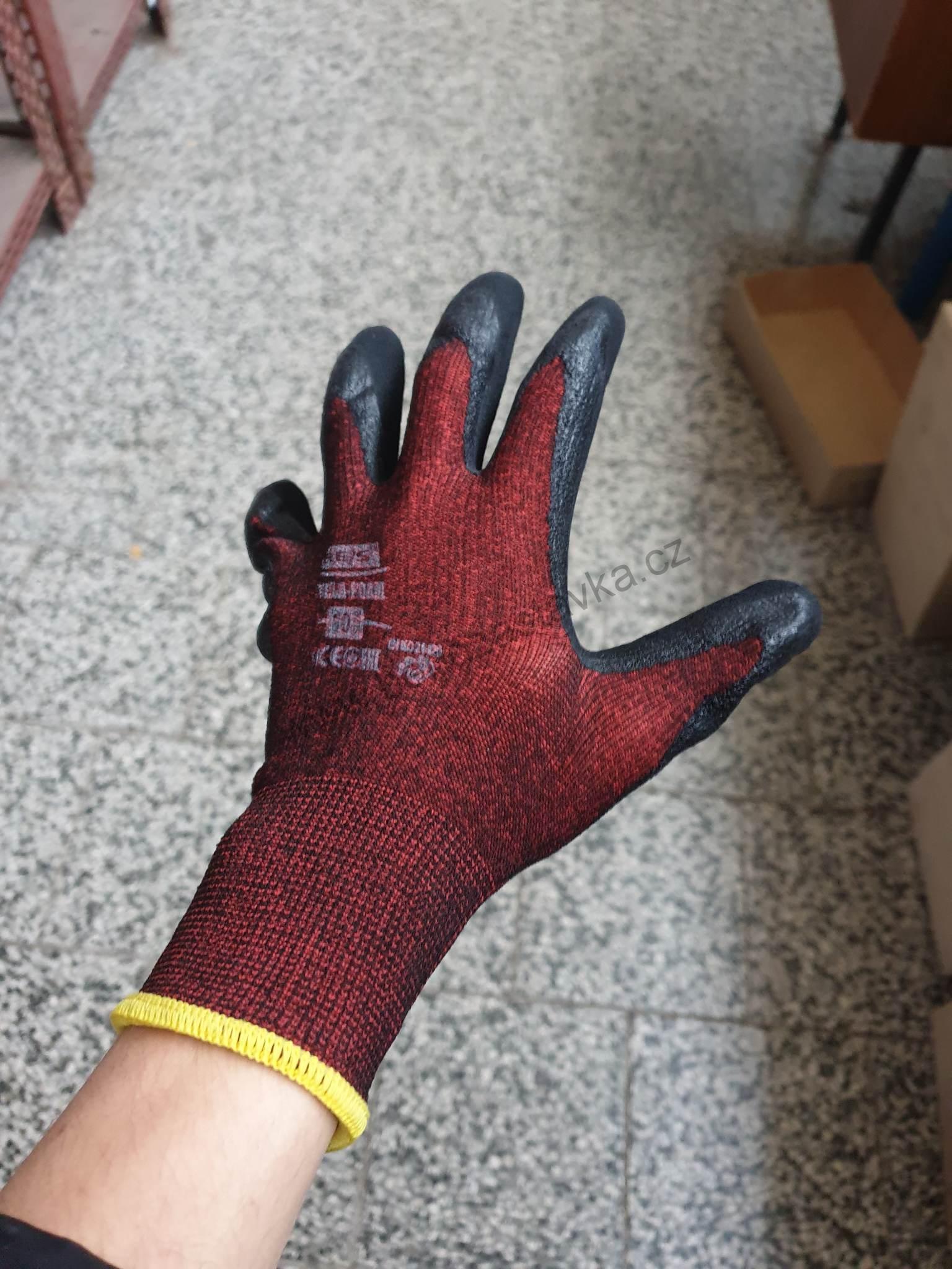 Rukavice - RTELA-FOAM - vel. 10