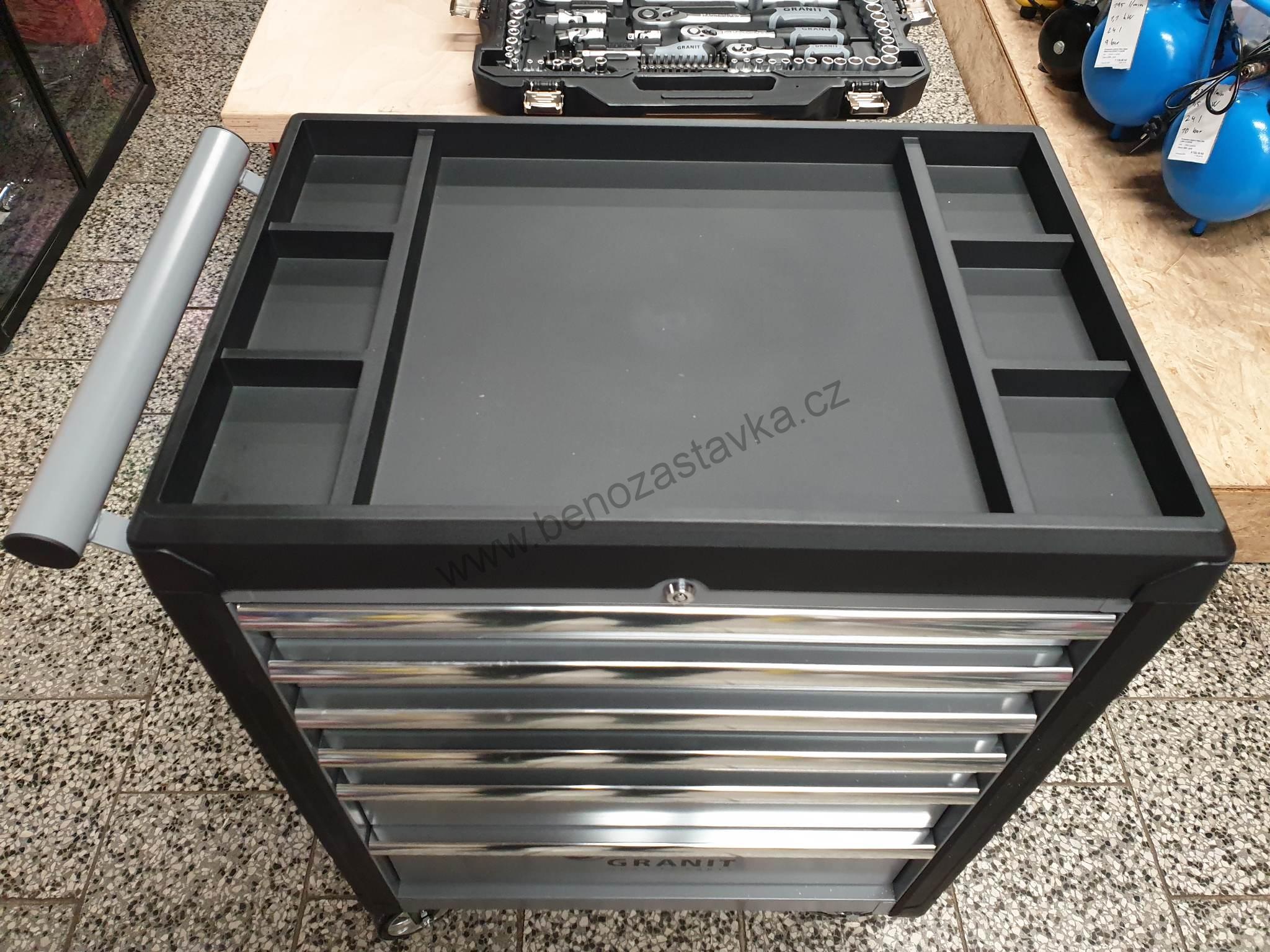 Profesionální dílenský vozík - 6 zásuvek - LIMITED EDITION GREY