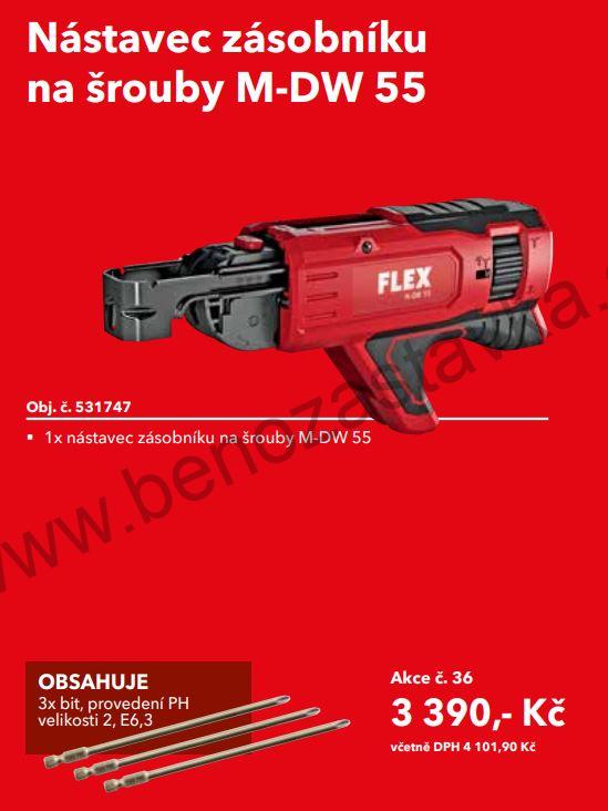 Zásobník na páskované šrouby M-DW 55 - FLEX