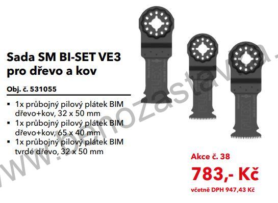 Sada SM BI-SET VE3 pro dřevo a kov - FLEX
