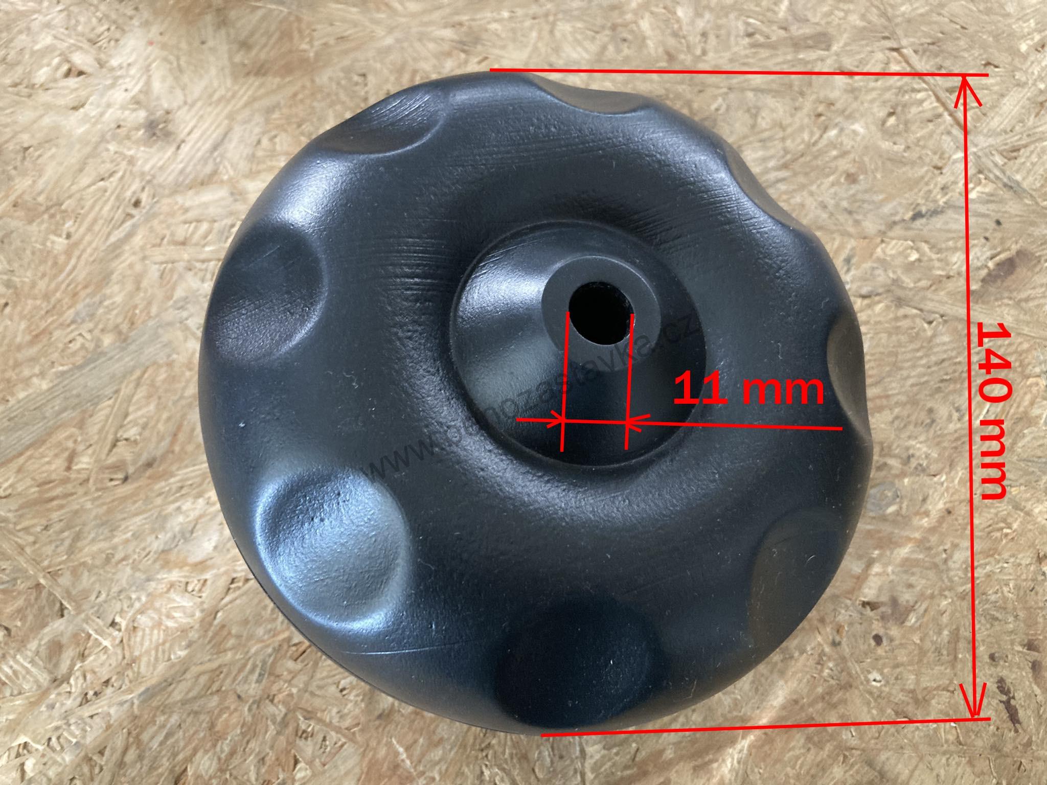 Plastové kolečko 140 mm