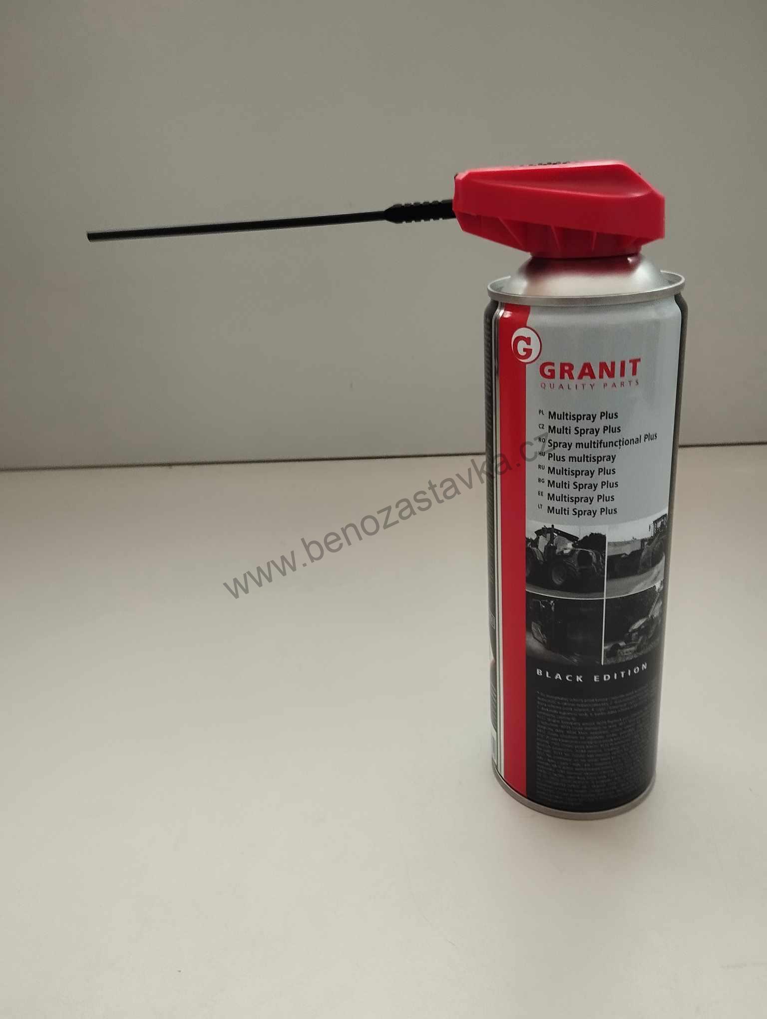 500ml - MULTI SPREJ PLUS GRANIT BLACK EDITION
