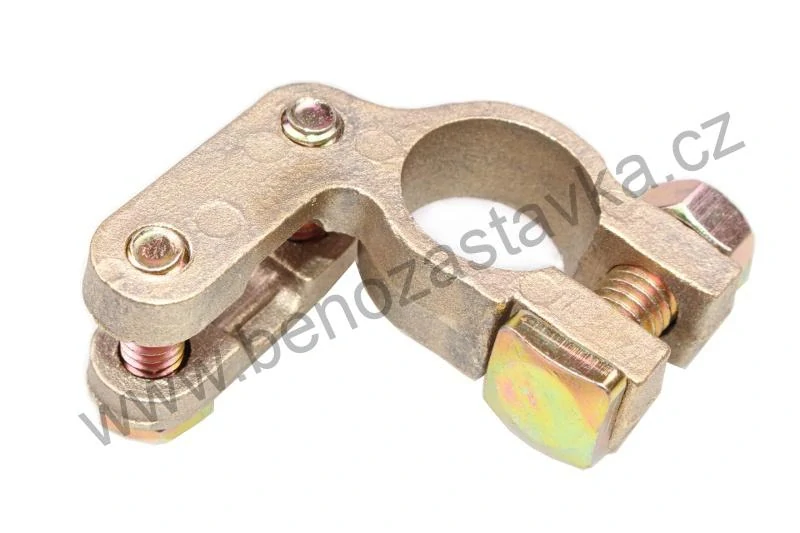 Koncová svorka baterie POL + /Mosaz