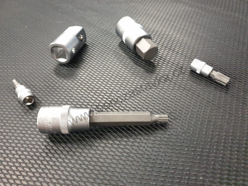 Pěnový modul - hlavice zastrčené - 1/2" + 1/4" - 87 kusů - CONDOR