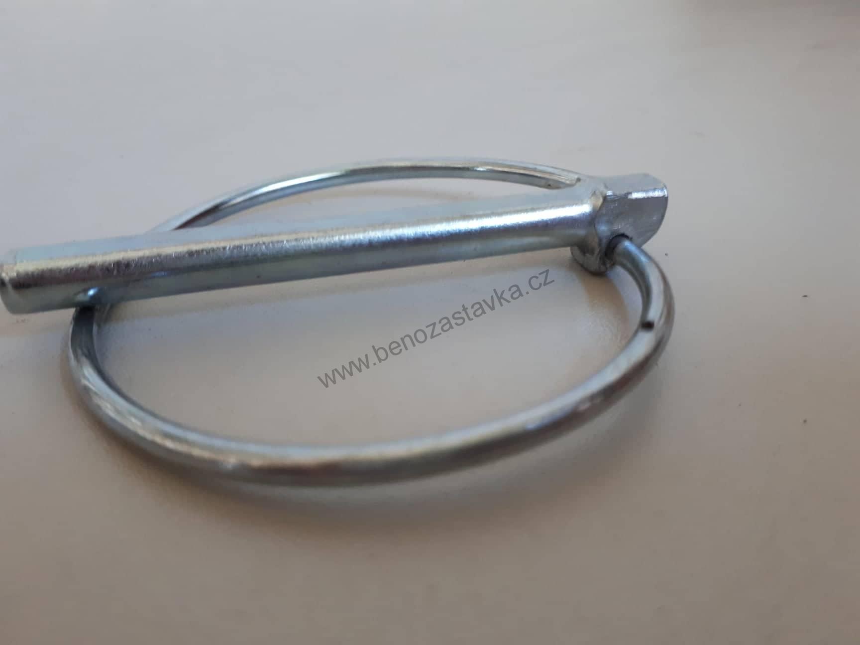 Závlačka 7 x 41 x 47 mm - oko / čep